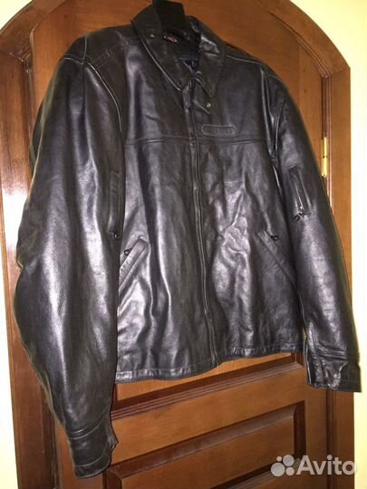 Мото куртка кожаная бу