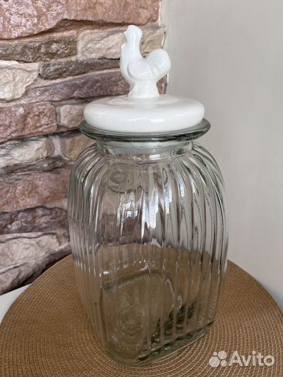 Емкость для хранения,стекло, 3 литра
