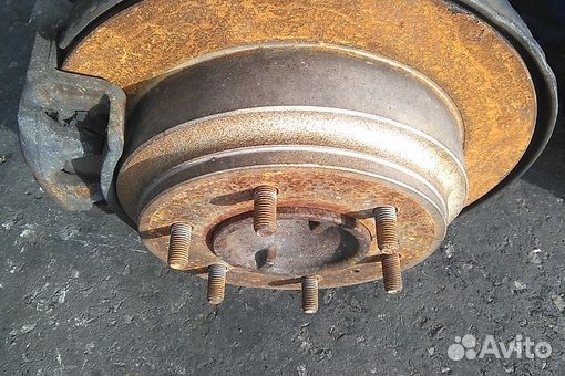 Мост isuzu bighorn UBS25 6VD1