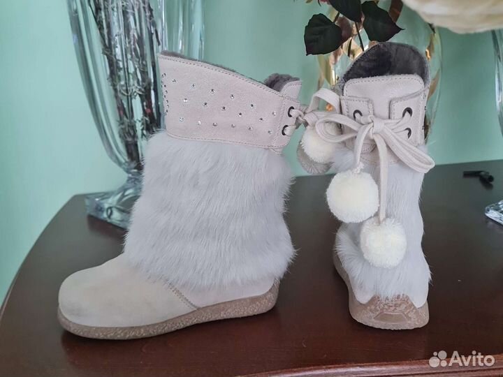 Сапожки для девочки 23
