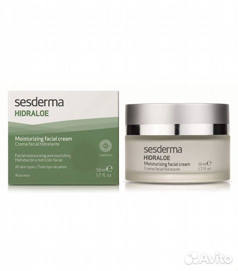 Крем для лица Sesderma Hidraloe увлажняющий 50 мл