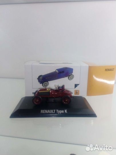 Модель автомобиля renault norev1:43