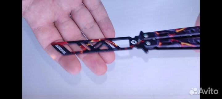 Тренировочный нож бабочка