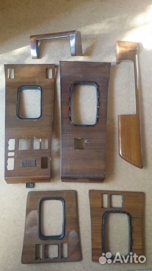 Деревянные накладки на Mercedes