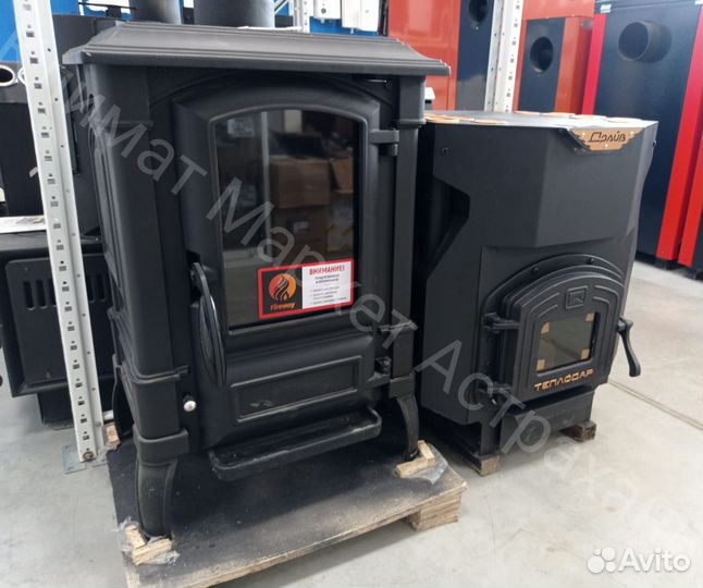 Печь-камин чугун Bruno