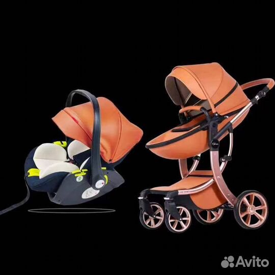 Коляска 2 в 1 и 3 в1 Luxmom 608-2