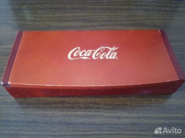 Деревянный футляр Coca Cola