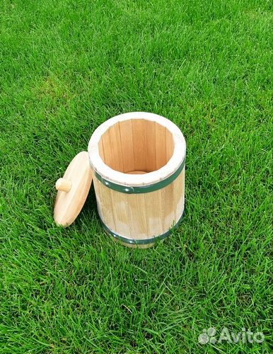 Кадка дубовая 7 л