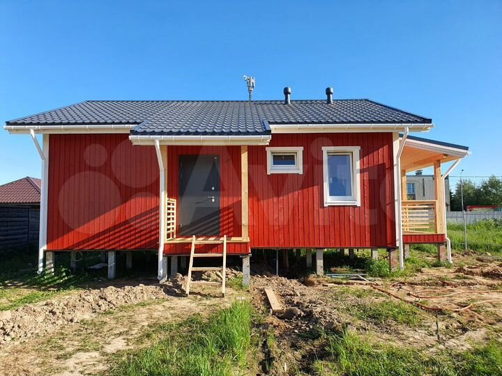 Коттедж 65 м² на участке 10 сот.