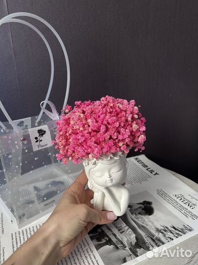 Клубника в шоколаде с гипсофилой