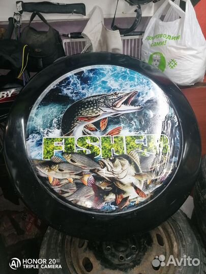 Чехол запасного колеса УАЗ патриот