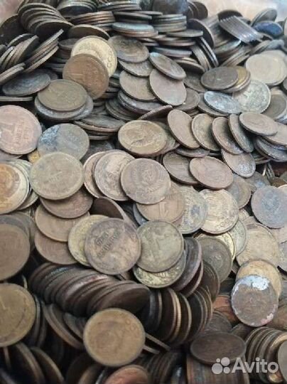 Монеты СССР 1 копейка