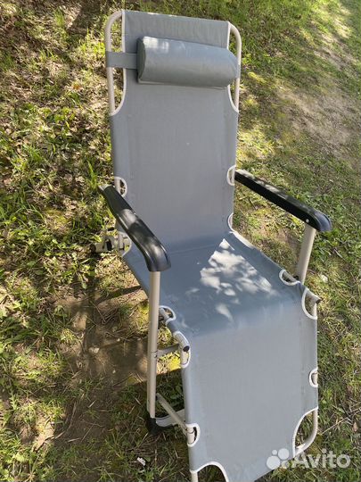 Кресло шезлонг складной туристический