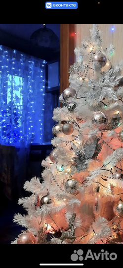 Елка искусственная белая