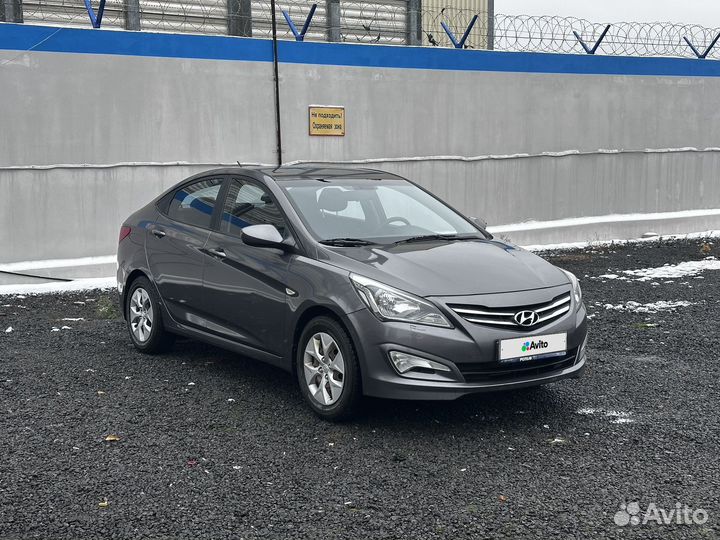 Hyundai Solaris 1.4 МТ, 2015, 77 000 км