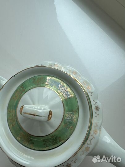 Чайник заварочный фарфоровый чехия Czech 1,15л