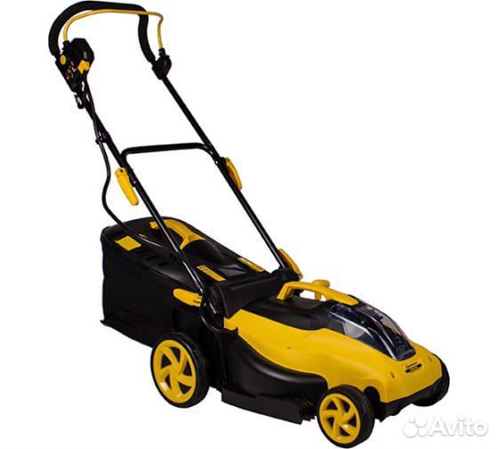 Газонокосилка аккумуляторная champion EMB400 4Ам