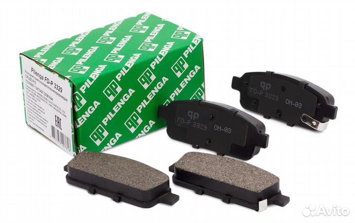 Колодки тормозные Pilenga FD-P 3329
