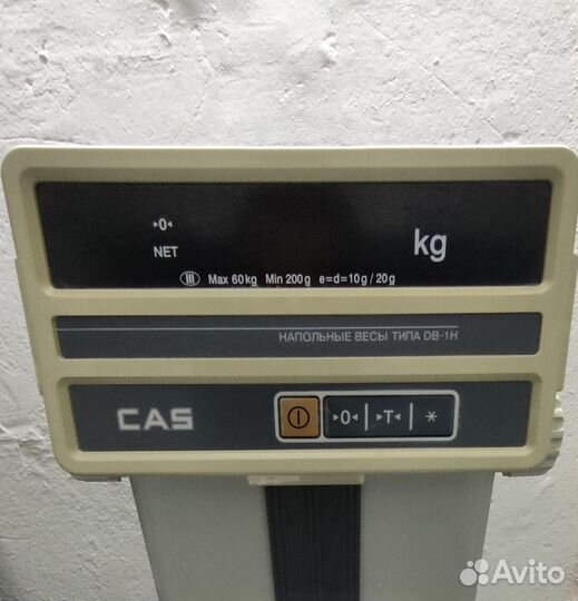Напольные весы CAS DB-1H 60