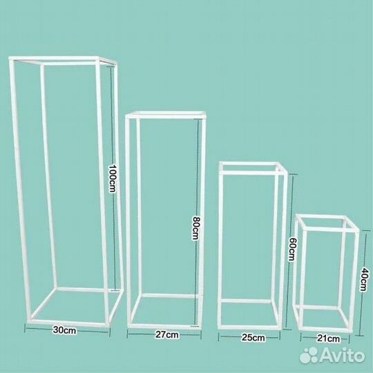 Металлические стойки для свадьб, банкетов