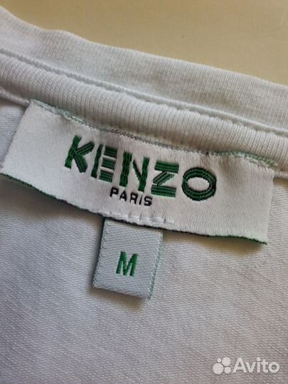 Футболка Kenzo M короткая