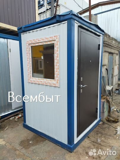 Строительная бытовка на участок в назначенное время