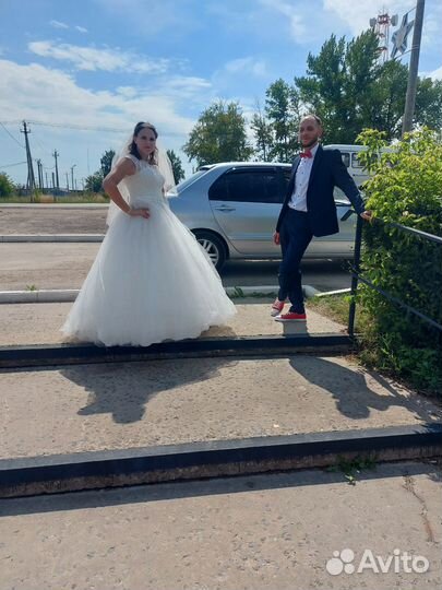 Свадебное платье 46-50