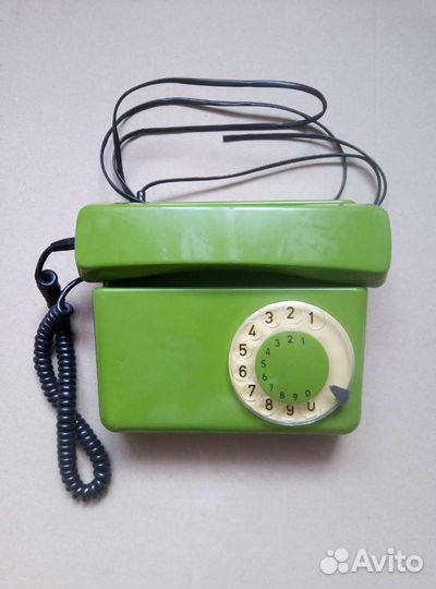 СССР дисковый телефон