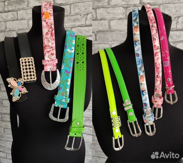 Новые ремни и пояса