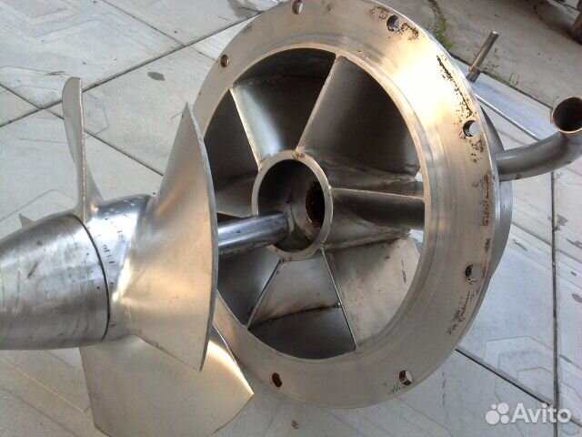 Спрямляющее на водомет