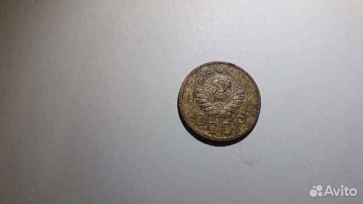 Монета 2 копейки 1939 г