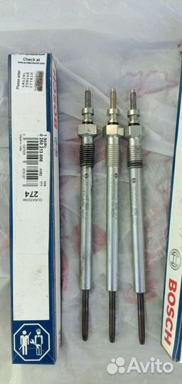 Свеча накала Bosch 02500213006