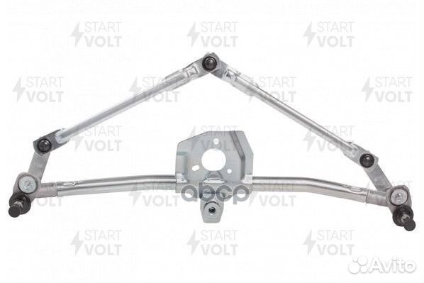 Трапеция стеклоочистителя audi A4 00/A3 96- VWA