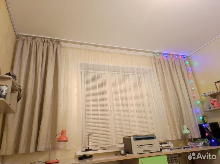 Комплект шторы и тюль