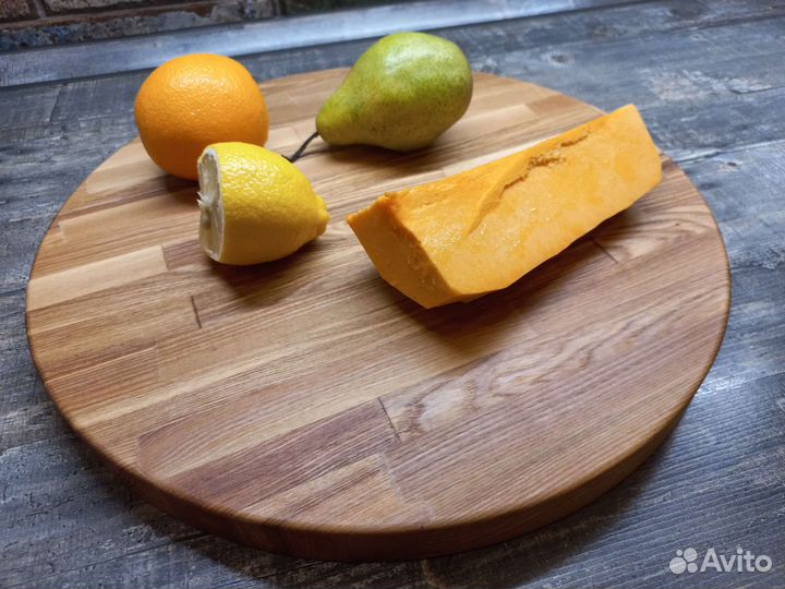 Резделочная доска круглая для подачи или разделки