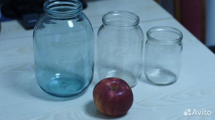 Банка стеклянная для закруток (консервации)