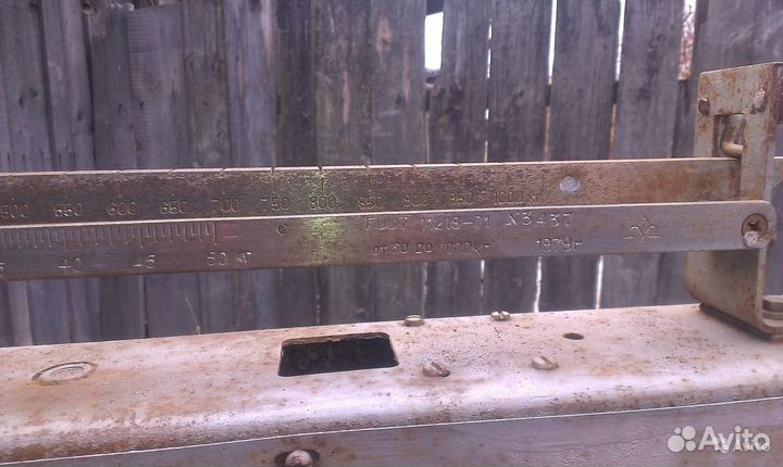 Весы площадочные до 1000кг