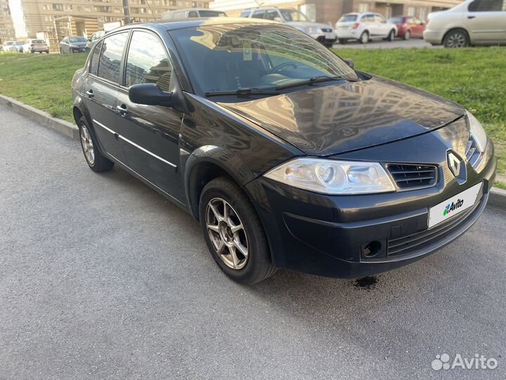 Renault Megane 1.6 МТ, 2008, битый, 185 890 км