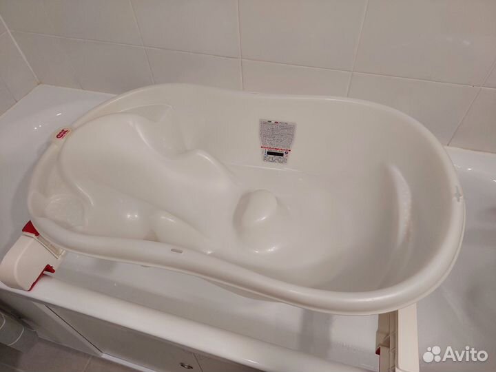 Ванночка для купания с подставкой baby ok