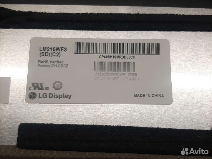 Матрица 21,5 от iMac 2011