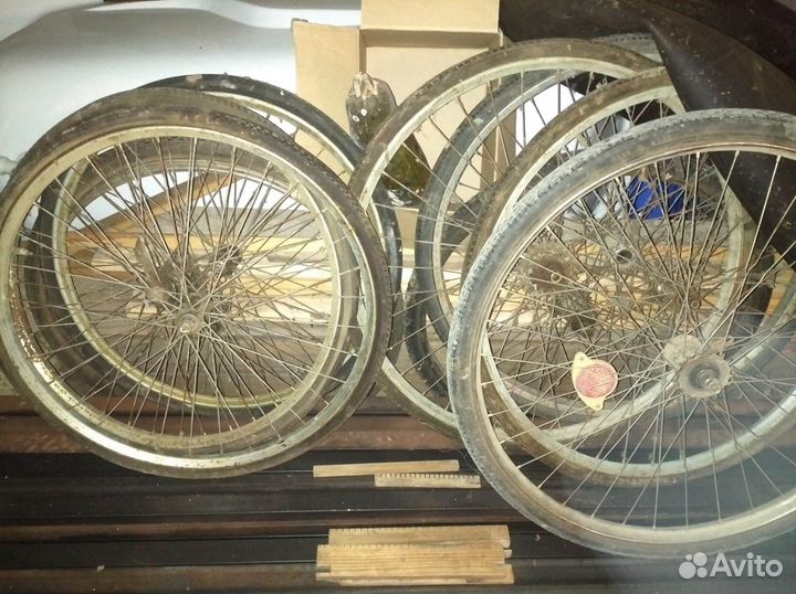 Рама, вилка, колеса,руль,звезды СССР