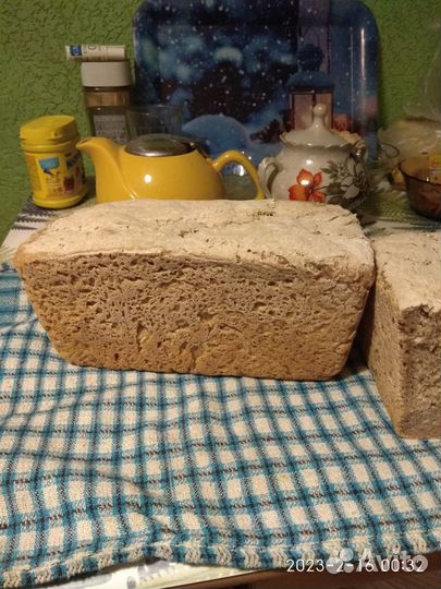 Бездрожжевой хлеб на закваске