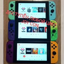 Прошитый Nintendo Switch 2 Rev/чехол/990 Игр/160GB