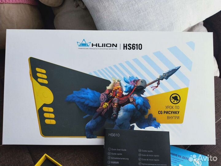 Графический планшет huion HS610