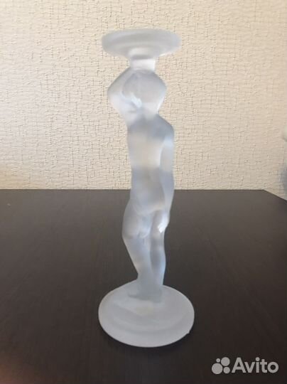 Подсвечник стеклянный