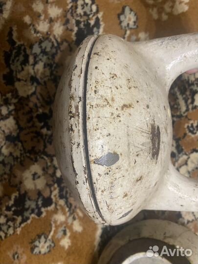 Гиря 16кг.,24кг. СССР