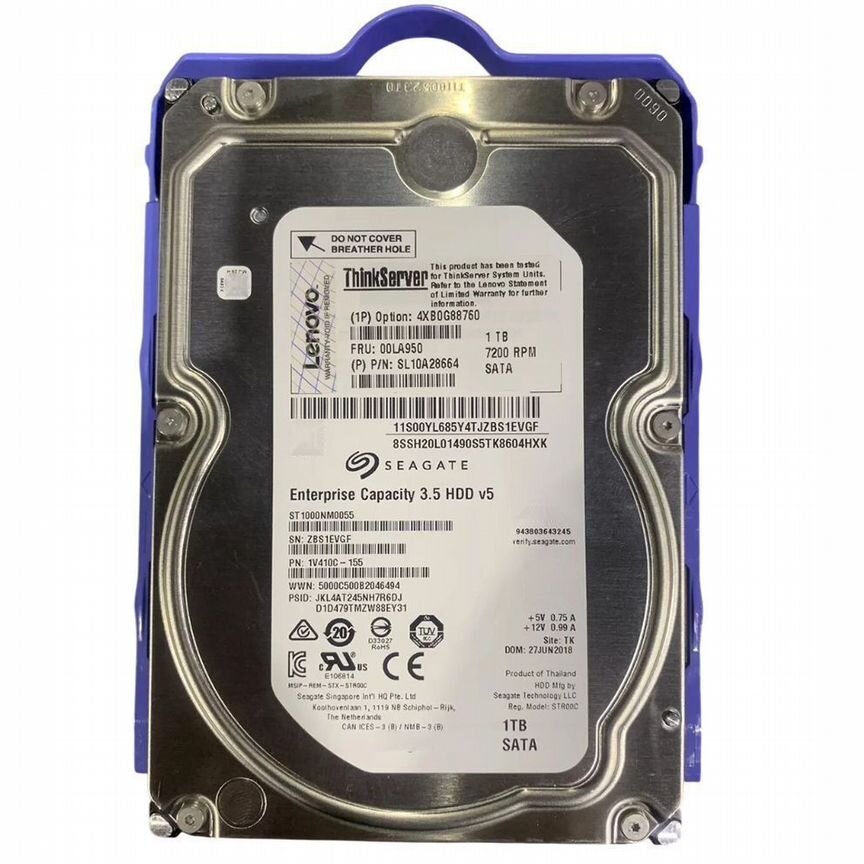 [WD1004FBYZ] Жесткий Диск Ibm 00la950 1tb Sata3 3,5" Hdd Wd1004fbyz