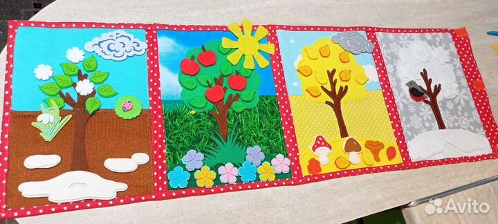 Книга из фетра