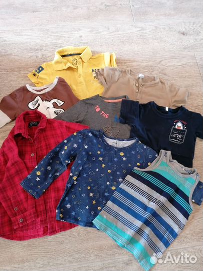 Большой пакет вещей на мальчика 98-104