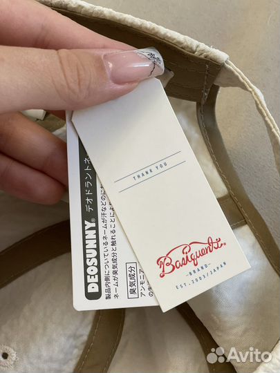 Кепка светлая, ручная работа Япония